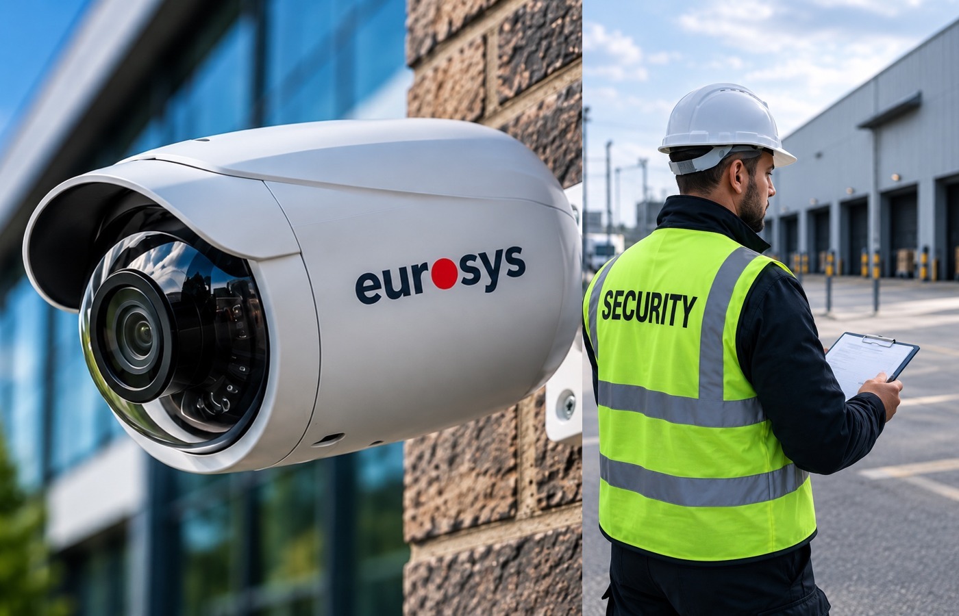 CCTV and security officer
